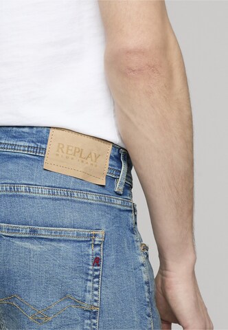 REPLAY Regular Jeans 'Grover' in Blau