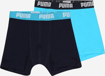 Pantaloncini intimi di PUMA in blu: frontale