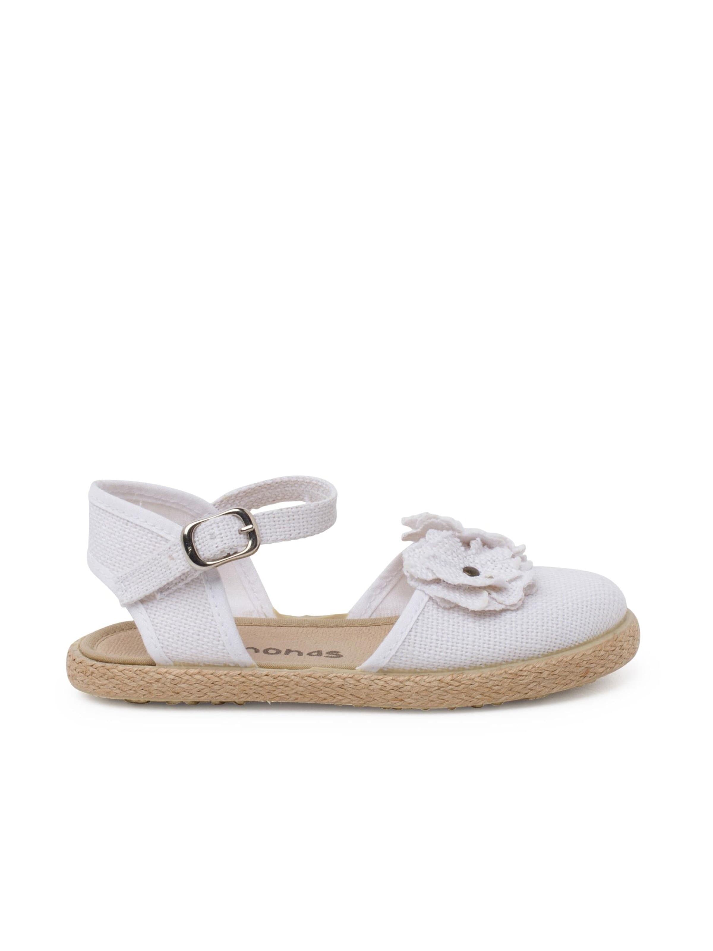 Pisamonas - Sandalias en blanco