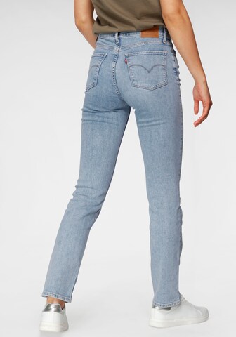 LEVI'S ® Normalny krój Jeansy '724 High Rise Straight' w kolorze niebieski