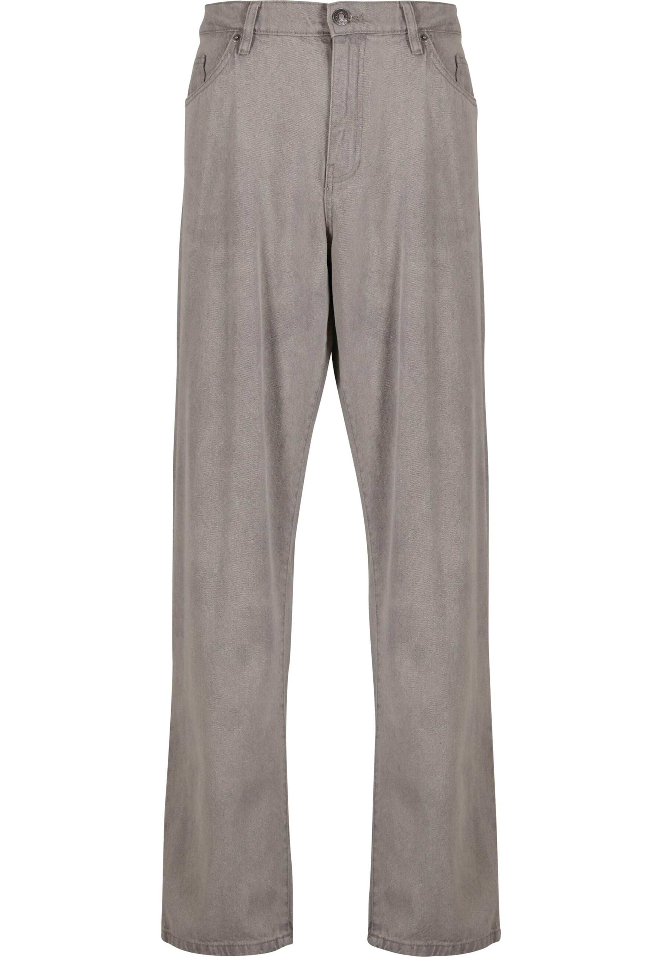 Urban Classics Regular Jeans in Grau: Vorderseite