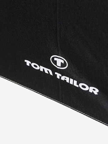 TOM TAILOR Paraplu in Zwart