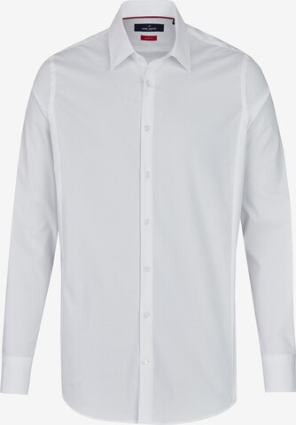 Coupe regular Chemise business 'Xtension' HECHTER PARIS en blanc : devant