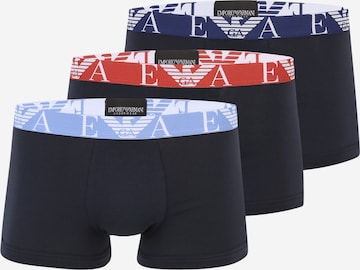 Boxer di Emporio Armani in blu: frontale