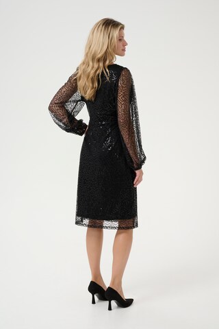 Cream Dress 'CR Shima' in Black