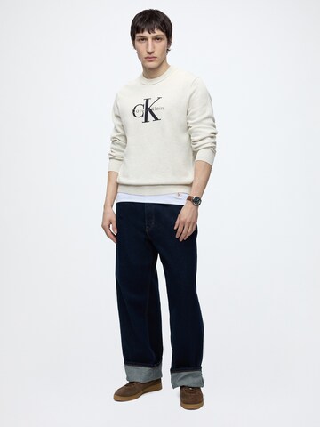 Pull-over Calvin Klein Jeans en gris