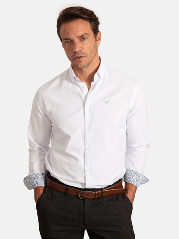 Williot - Regular Fit Camisa em branco: frente