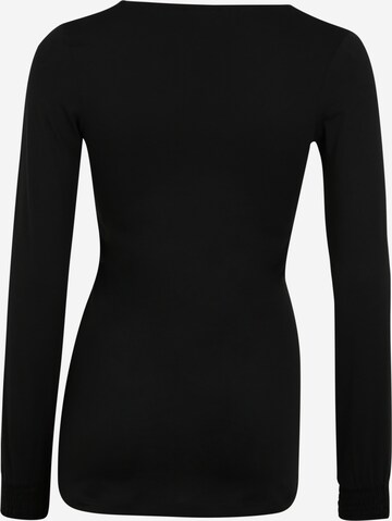 MAMALICIOUS Majica 'Minna' | črna barva