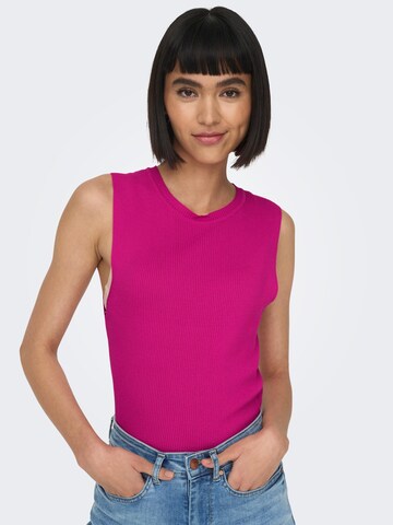 ONLY Knitted top 'Majli' in Pink