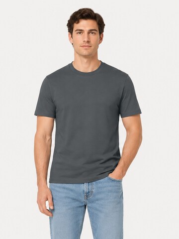 YTWOO Shirt '3er Pack Basic T-Shirt'‌‌‌ in Grau