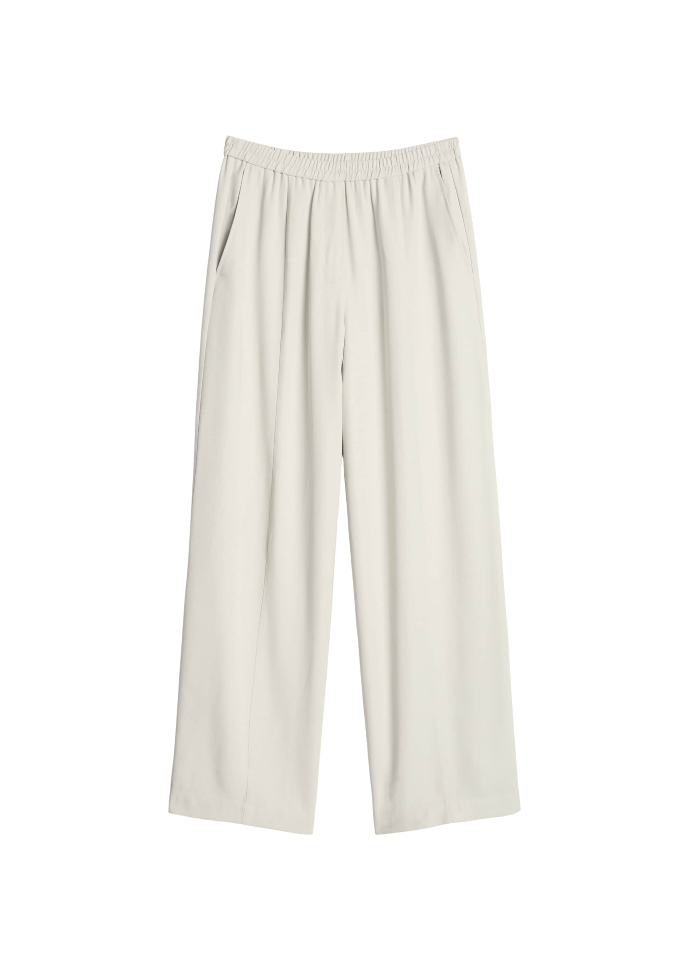 Marc O'Polo Loose fit Trousers in Grey: front