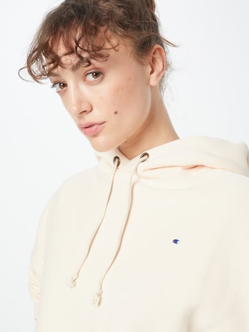 Champion Reverse Weave Sweatshirt in Beige