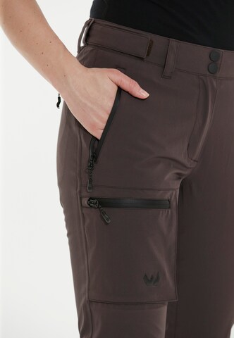 Whistler Regular Outdoor trousers 'Seymour' in Brown