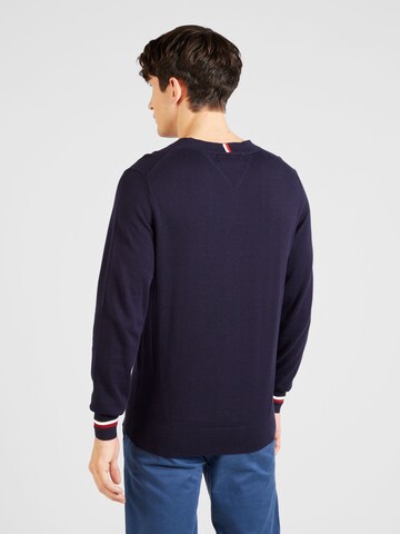 Pull-over 'GLOBAL STRIPE' TOMMY HILFIGER en bleu