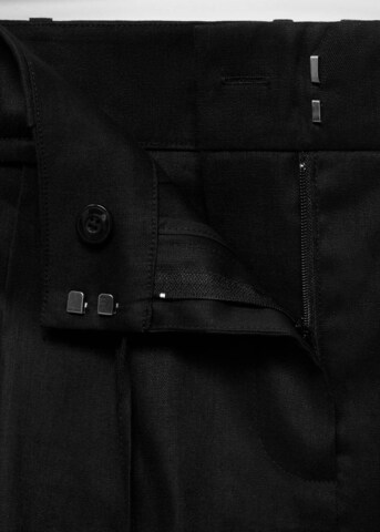 MANGO Regular Pants 'Paulo' in Black