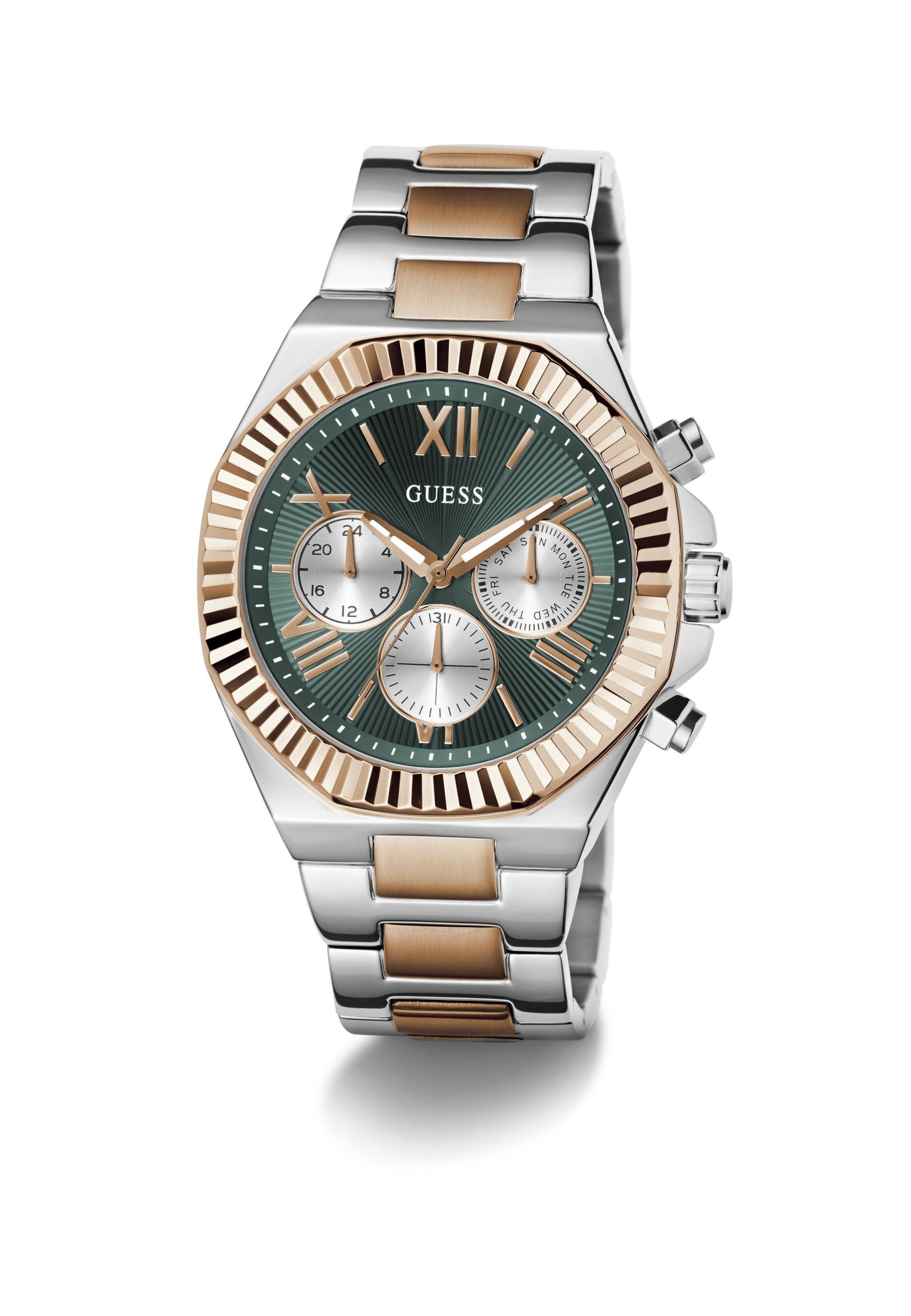 Orologio analogico 'EQUITY' di GUESS in argento