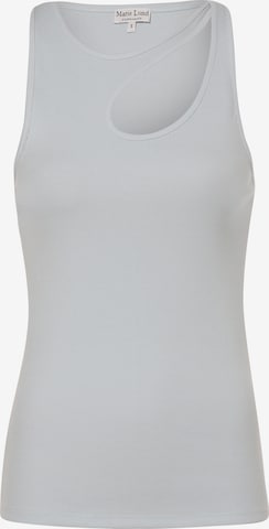 Marie Lund Top in Blue: front