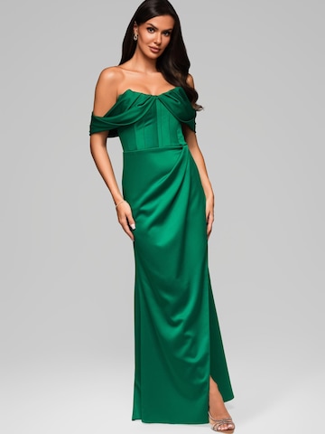 Ombre Evening dress in Green