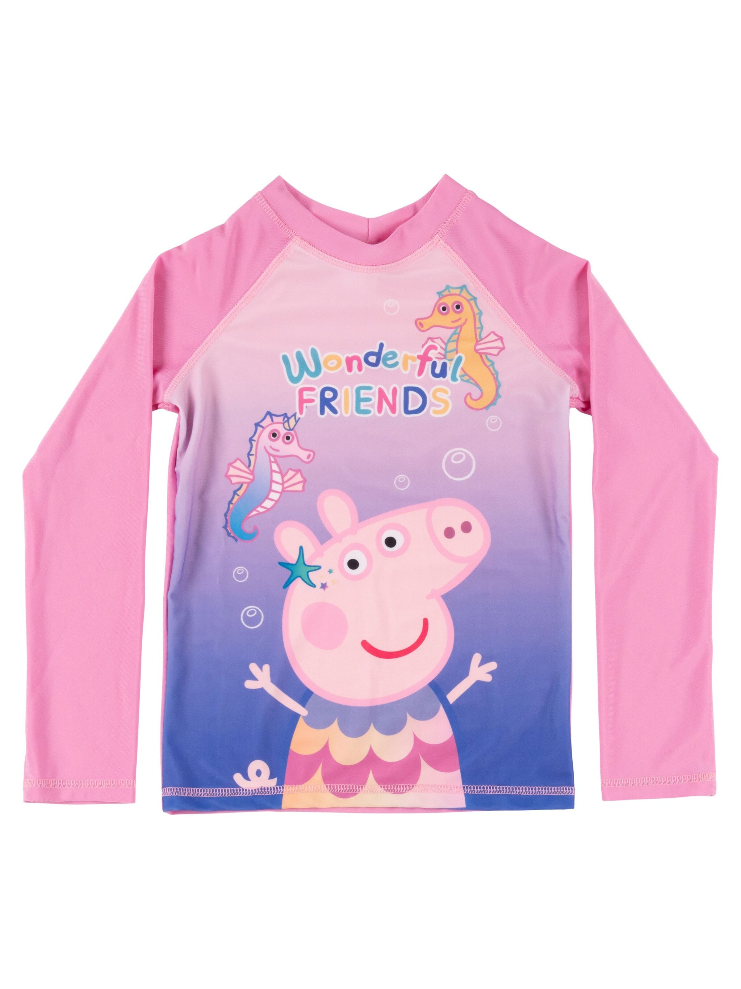Peppa Pig Sportbademode 'Peppa Wutz UV-Schutz 30'‌‌ in Pink