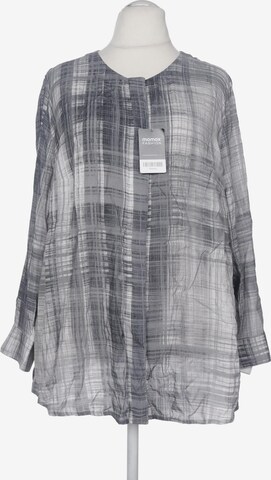 Ulla Popken Bluse 4XL in Grau: predná strana