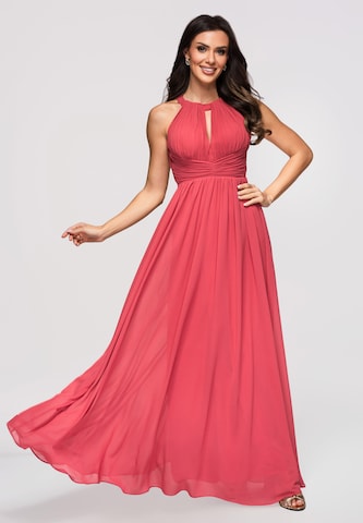 Ombre Evening dress in Pink