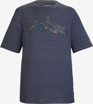 KILLTEC Funkční tričko – modrá: přední strana