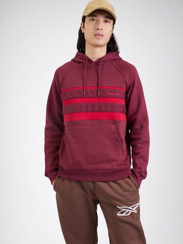 ADIDAS ORIGINALS Sweatshirt 'First' in Lila: voorkant