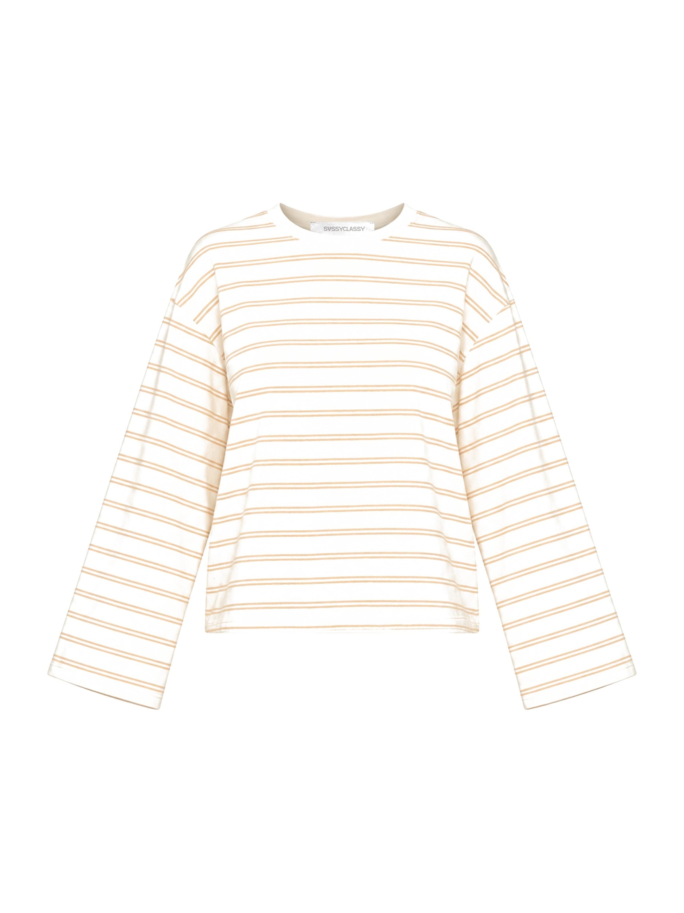 SASSYCLASSY Shirt in Beige: front