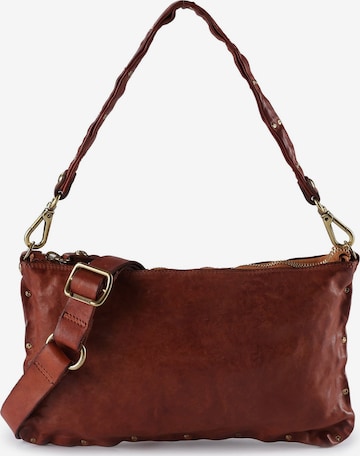 Campomaggi Schoudertas 'Mara' in Bruin: voorkant