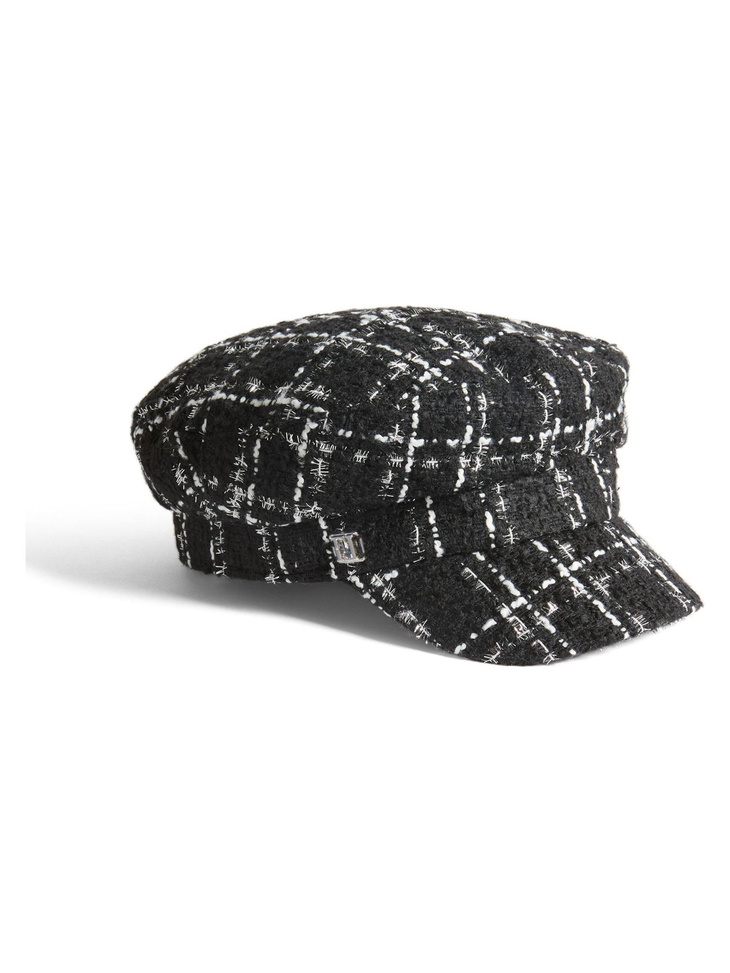 Berretto 'Baker Boy' di Lipsy in nero: frontale