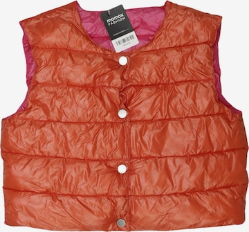 Frieda & Freddies NY Weste S in Orange: Vorderseite