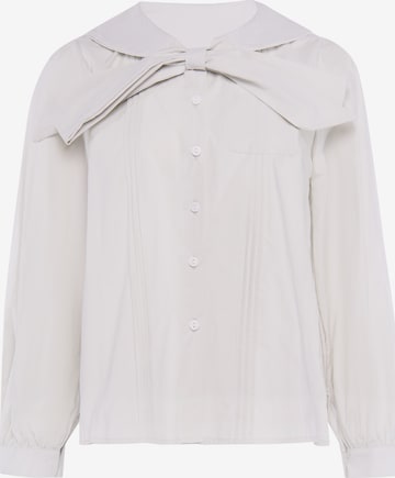 Usha Blouse in Grey: front