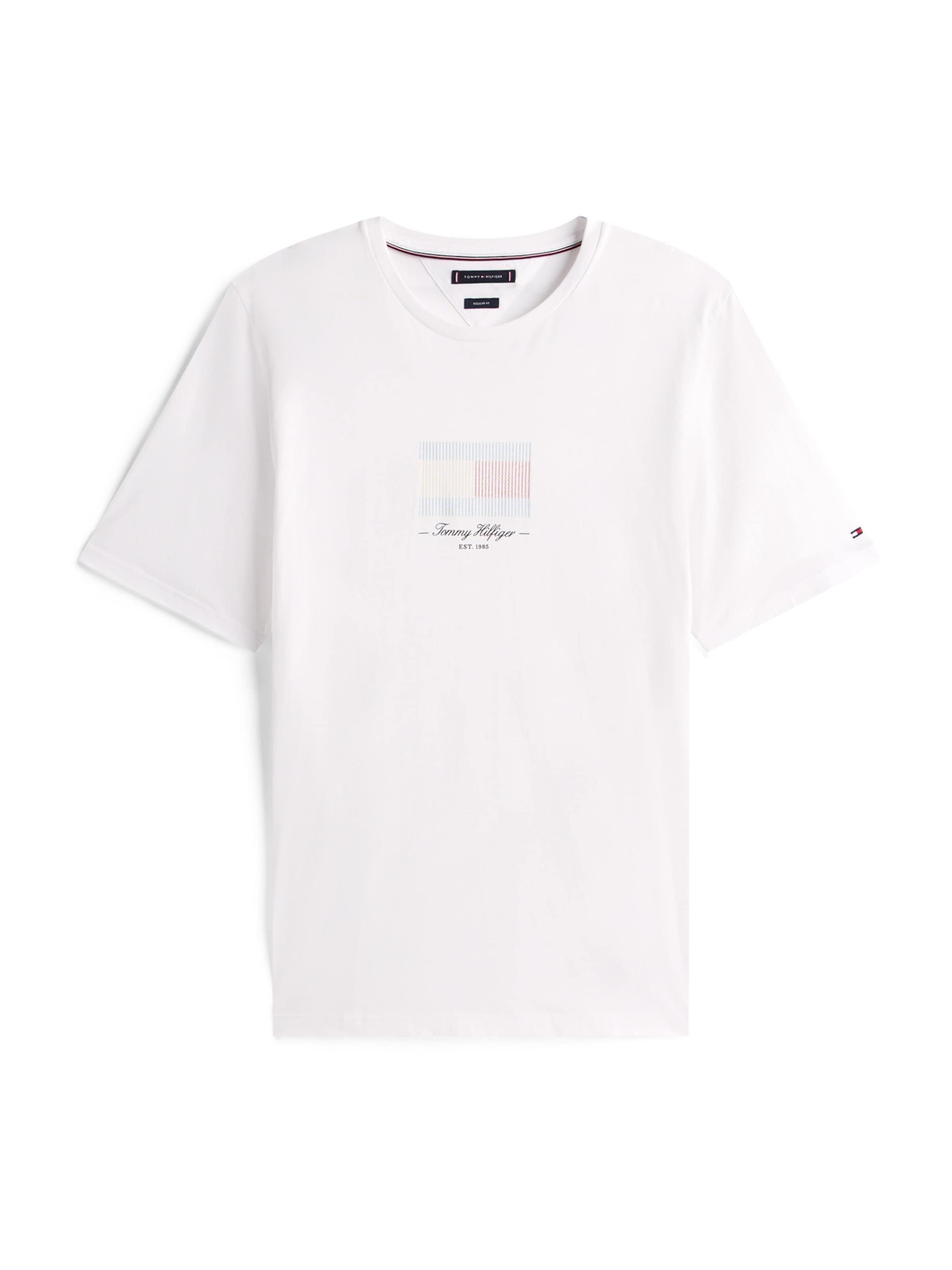 Tommy Hilfiger Big & Tall Tričko 'ITHACA' – bílá: přední strana