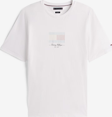 Tommy Hilfiger Big & Tall Футболка 'ITHACA' в Белый: спереди