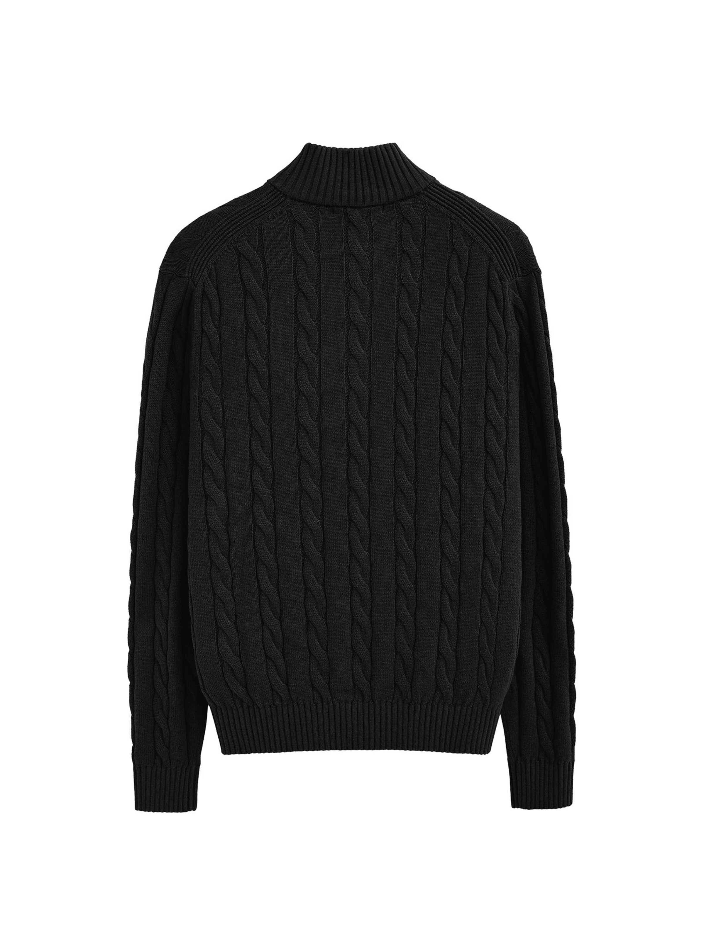 Polo Club Pullover 'RIGBY' in Schwarz