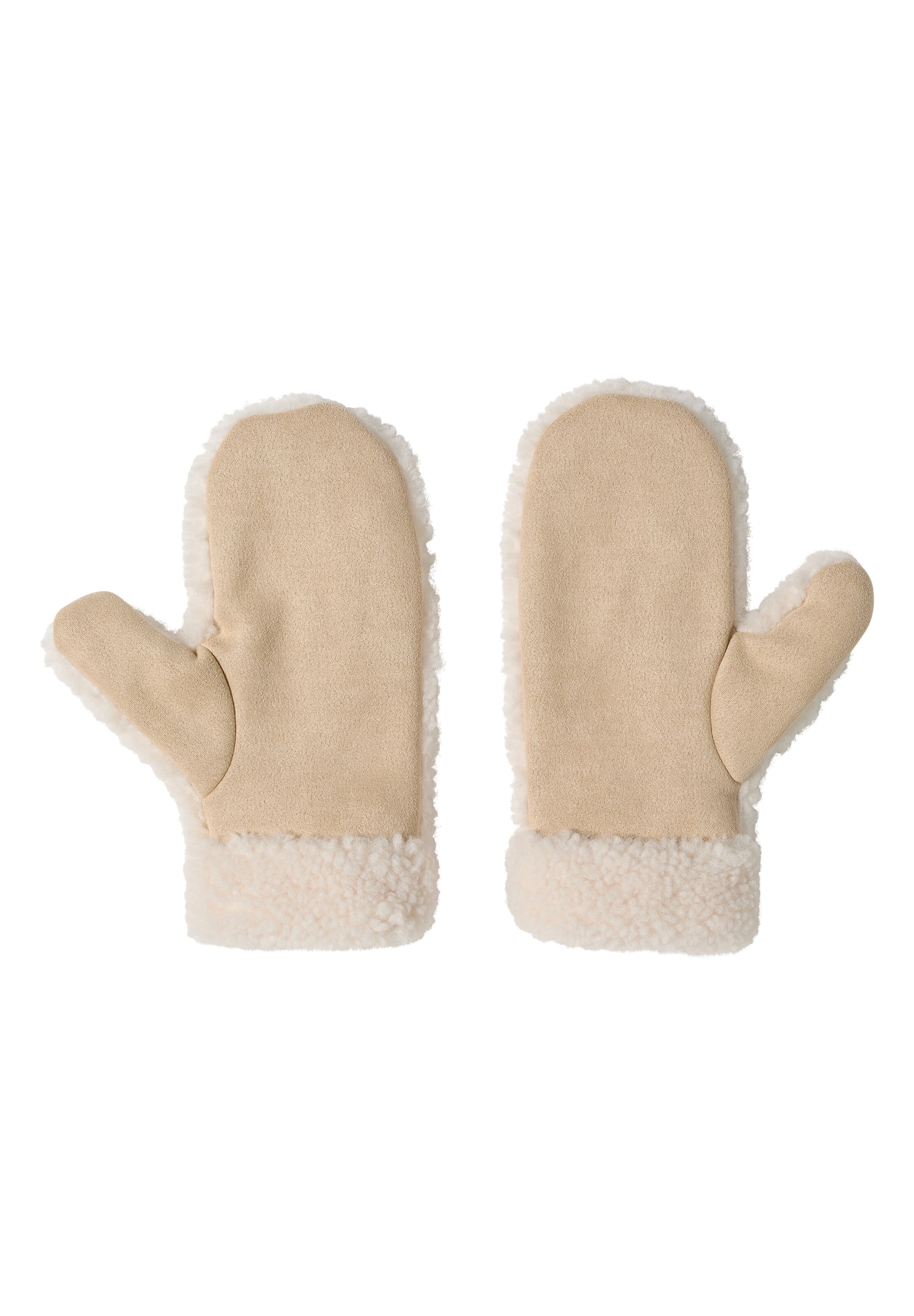 CECIL Fäustlinge in Beige: Vorderseite