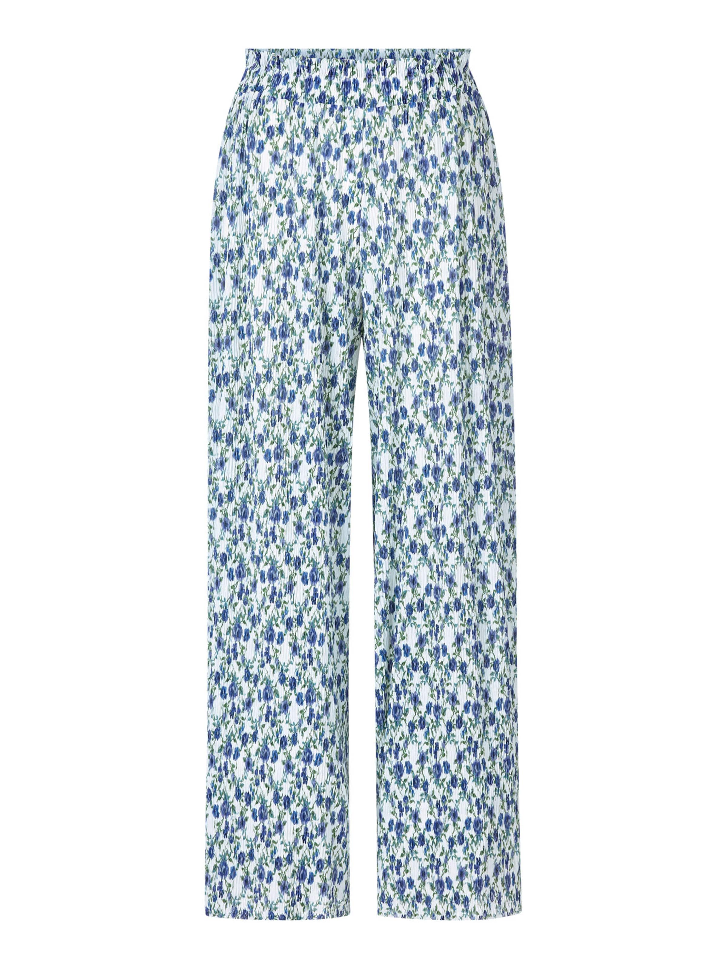 Rich & RoyalWide Leg/ Široke nogavice Hlače - plava boja: prednji dio