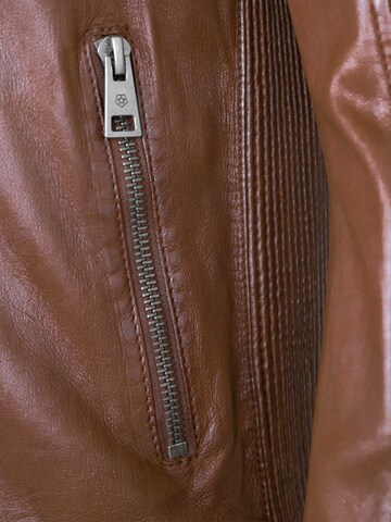 MILESTONE Between-Season Jacket 'MSFloriano' in Brown