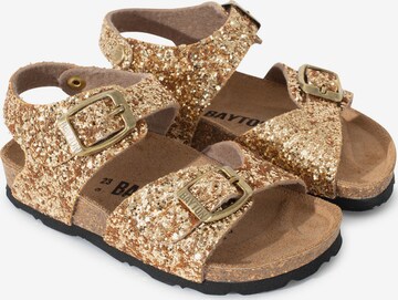 Bayton - Sandalias 'Pegase' en oro