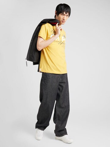 CAMP DAVID Poloshirt in Gelb