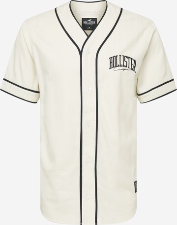 Chemise HOLLISTER en beige : devant