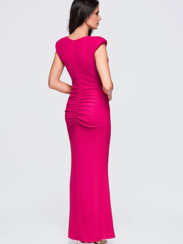 Ombre Abendkleid‌‌‌‌‌‌‌ in Pink