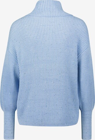 zero Pullover in Blau