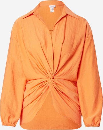 River Island Blouse in Oranje: voorkant