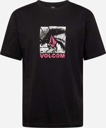 Volcom - Camisa 'OCCULATOR' em preto: frente