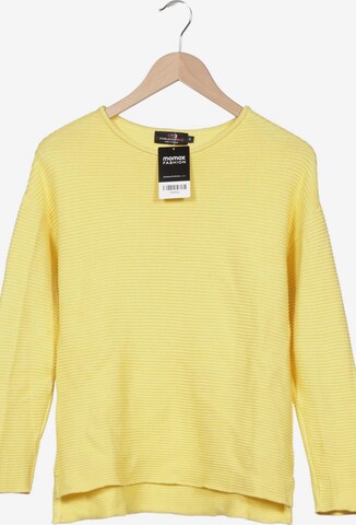 Zwillingsherz Sweater & Cardigan in S in Yellow: front