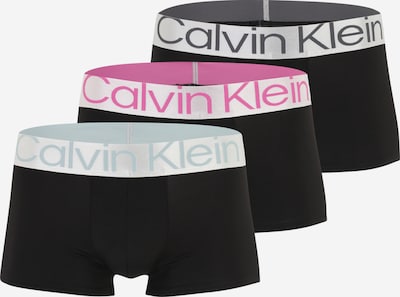 Boxer trumpikės iš Calvin Klein Underwear, spalva – šviesiai mėlyna / pilka / rožinė / juoda, Prekių apžvalga