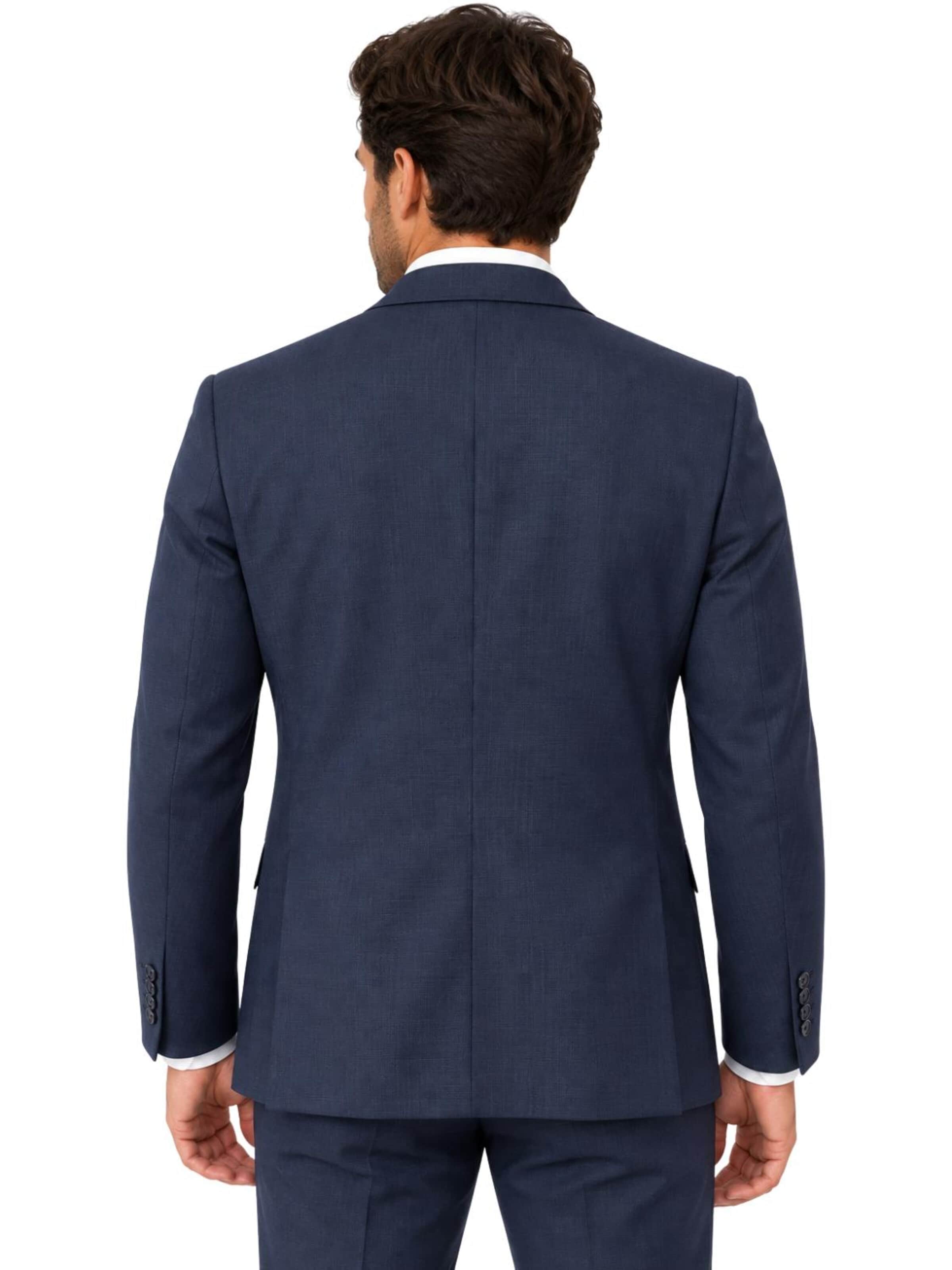 Guild Slim fit Suit 'Slim fit Business Anzug' in Blue