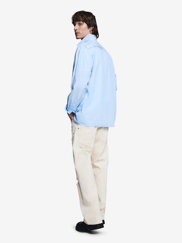 Wide leg Jeans de la Desigual pe alb