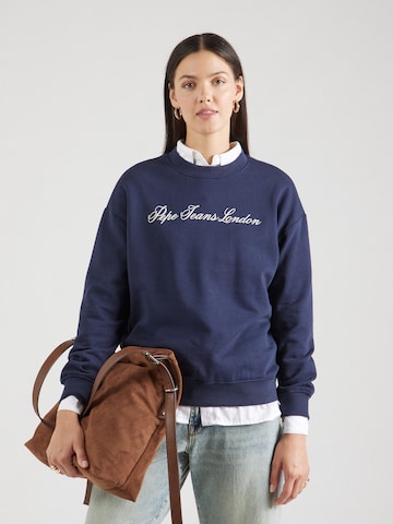 Pepe Jeans Μπλούζα φούτερ σε μπλε: μπροστά